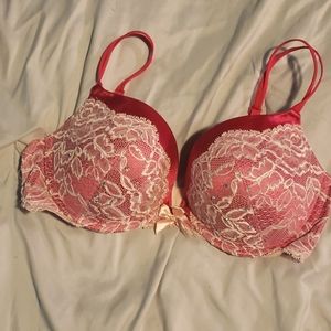 Bejeweled. Never worn. Very Sexy Push Up bra
